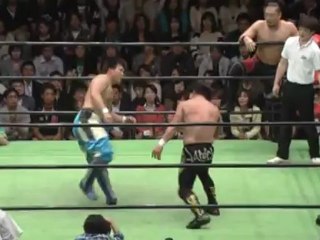 03. Yone & Marvin vs Nakajima & Kajiwara - (NOAH 06/13/12)