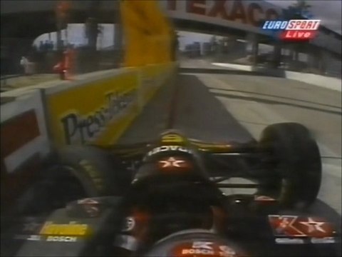 CART Long Beach 1998 Big crash Andretti