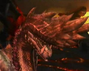 Monster Hunter Tri [17] L'Alatreon le dragon noir.