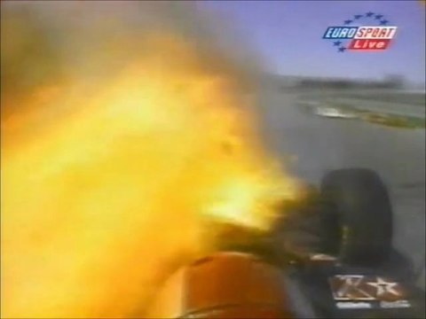 CART Nazareth 1998 Big crash Andretti