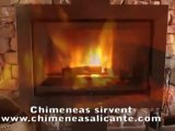 Estufas y Chimeneas modernas Sirvent en Alicante Alcoy, Cocentaina, Ontinyent, Onteniente, Bonalba, Jijona, Ibi, Petrer, Elche, Elda