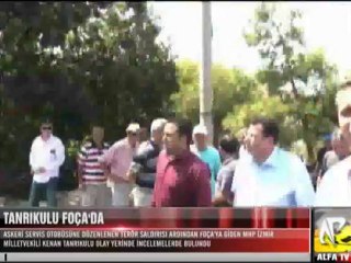 Ahmet Kenan Tanrıkulu Foça'da