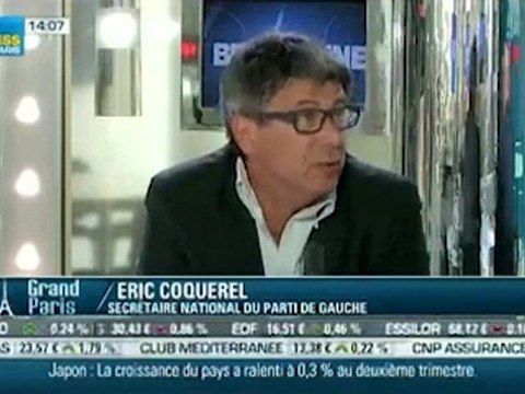 Eric Coquerel invité de Grand Paris sur BFM Business