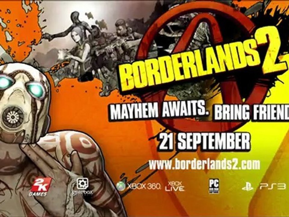 Borderlands 2 - Come and Get Me Trailer