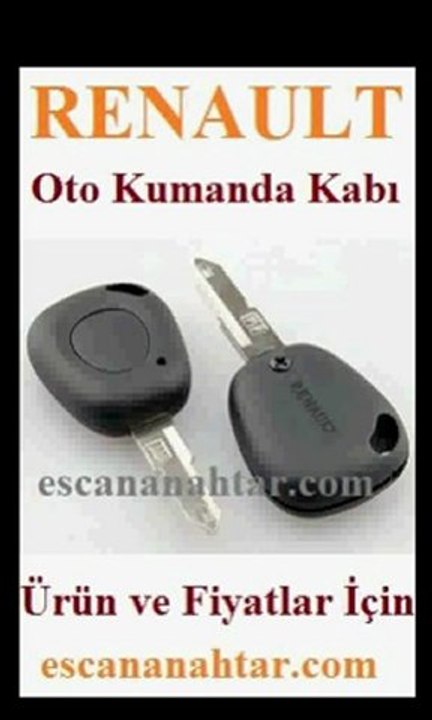 Clio Anahtar Kumanda Kabı Escan Anahtar da