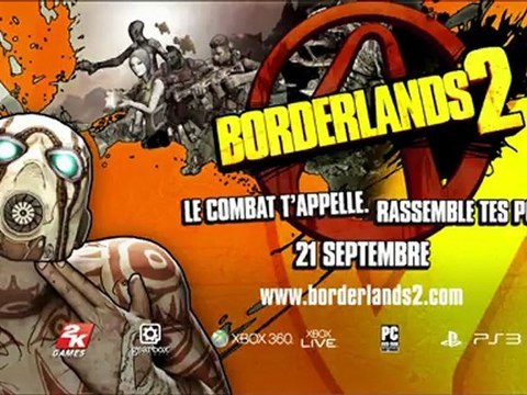 BORDERLANDS 2 Trailer Come And Get Me FR GamesCom 2012
