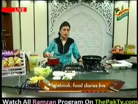 Food Diaries By Masala Tv - 13th August 2012 - Part 2