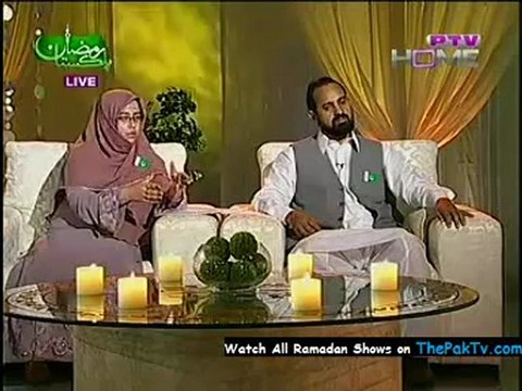 Ramzan Pakistan By PTV Home (Aftar) - 13th August 2012 - Part 2/2