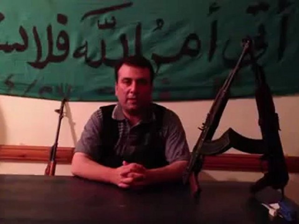 فري برس  حلب تل رفعت انشقاق النقيب محمد خير الصالح  13-8-2012