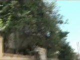 فري برس حمص الرستن أثار القصف الهمجي بالطيران والصواريخ 13_8_2012  ج2