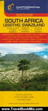Travel Book Review: South Africa, Lesotho, Swaziland Map by Cartographia (Cartographia Country Maps) (English, French and German Edition) by Cartographia