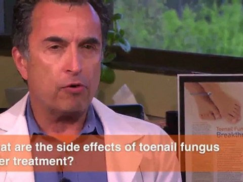 Are there any side effects of the Toenail Fungus laser treatment?