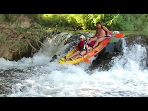 Kayak sur l'Argens les 11 & 12 aout 2012