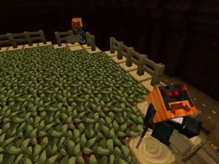 [Vidéo Minecraft] - Partie de spleef dans le nether sur le serveur WaxCity - WaxAttack FR