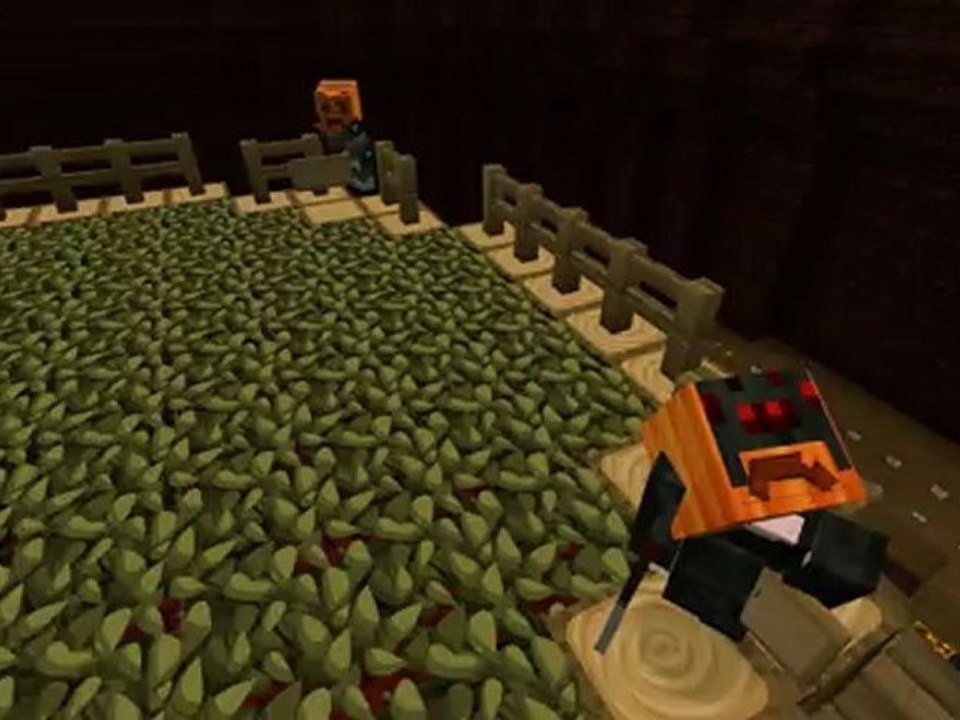 [Vidéo Minecraft] - Partie de spleef dans le nether sur le serveur WaxCity - WaxAttack FR