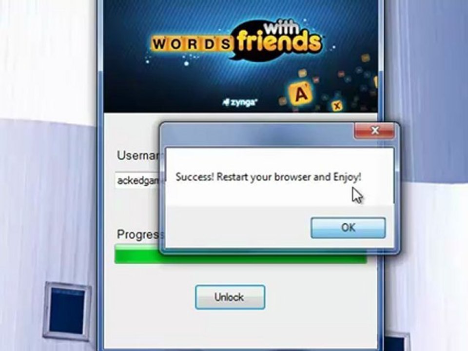 Latest Words With Friends that Provides Word Hints Hack August 2012