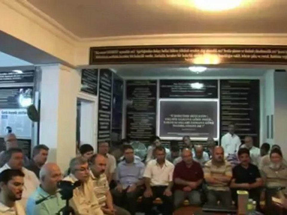 2012_08_12 Merhamet imanın yarısıdır derler merhameti olmayandan hayır gelmez