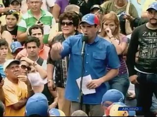 Conozca lo que le han obsequiado a Capriles en sus recorridos