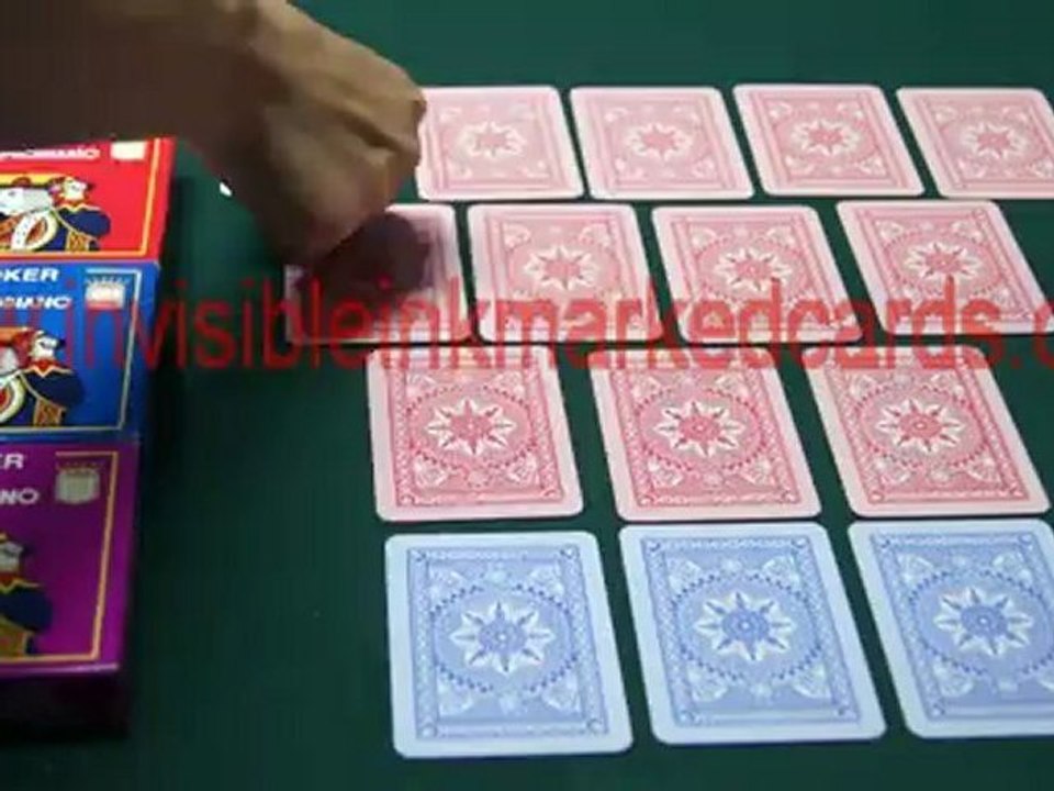 Modiano Cristallo---marked cards ------cartes marquées