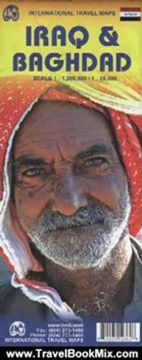 Travel Book Review: Iraq 1:2M & Baghdad 1:25,000 Travel Map by ITM Canada