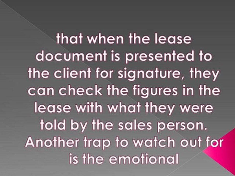Get Lease Agreement Terms Clarified Before Signing