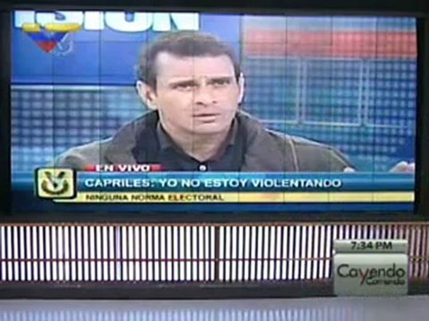 (VÍDEO) Cayendo y Corriendo (2/3): Mentiras desde Miami / Capriles desacata / Julio Borges se esconde 13.08.2012