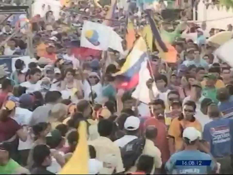 Así fue el recorrido de Capriles por Portuguesa y Barinas