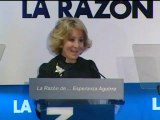Esperanza Aguirre cumple 28 años en la política