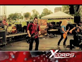 Xcorps PIVOTHEAD Mountain Bike Action with BLACK OXYGEN