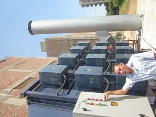 MISIRDA KLEAN ELEKTRSTATIK FILITRENIN CALISMA ANI