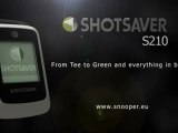 Shotsaver S210 GPS golf range finder - YouTube
