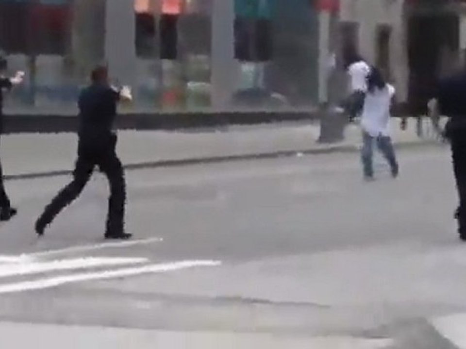 Un homme abattu par la police en plein Times Square