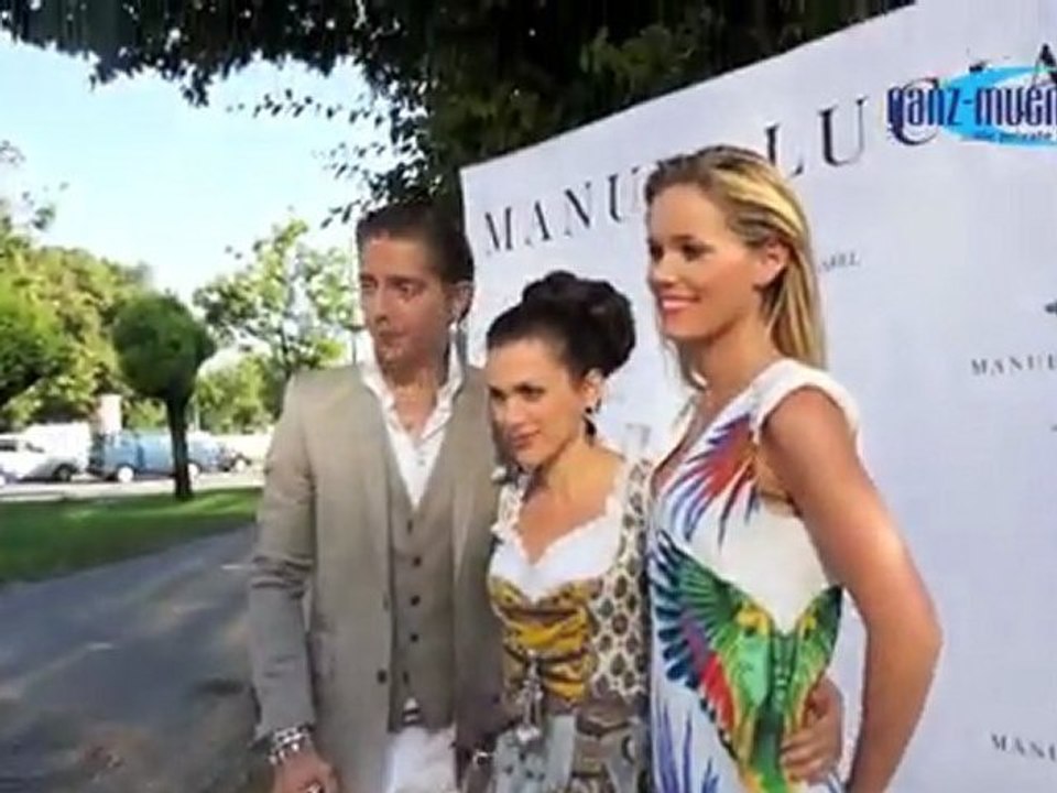 Manuel Luciano Showroom Opening: Viktoria Lauterbach & „kostbarstes Dirndl der Wiesn-Saison 2012'