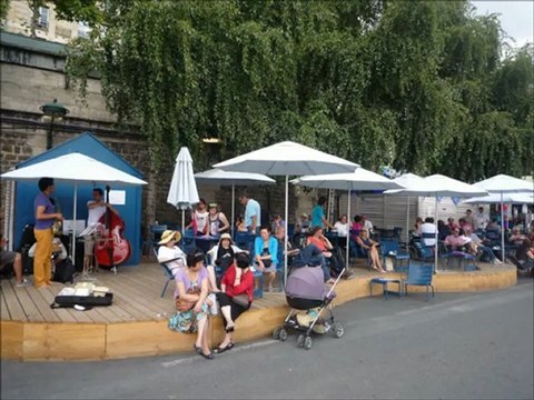 Pique-nique à Paris Plage