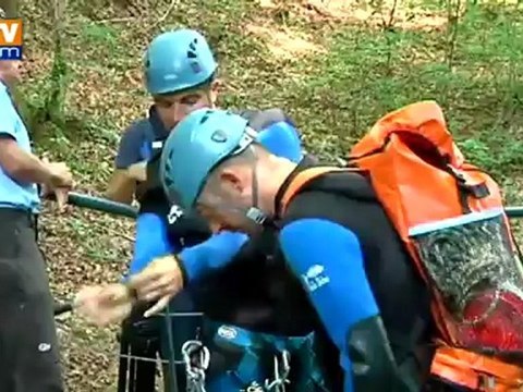 Face aux risques du canyoning, les gendarmes veillent