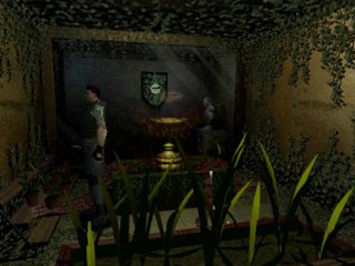 Resident Evil Dual Shock Edition walkthrough 2 - La clé Armure