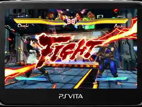Vidéo de Gameplay de Street Fighter X Tekken Vita Gamescom 2012