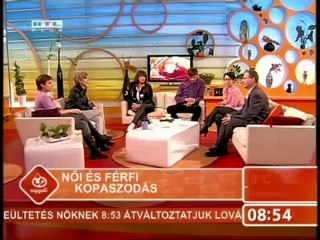 Hajbeültetés, Hajátültetés Nőknek - RTL Klub Reggeli