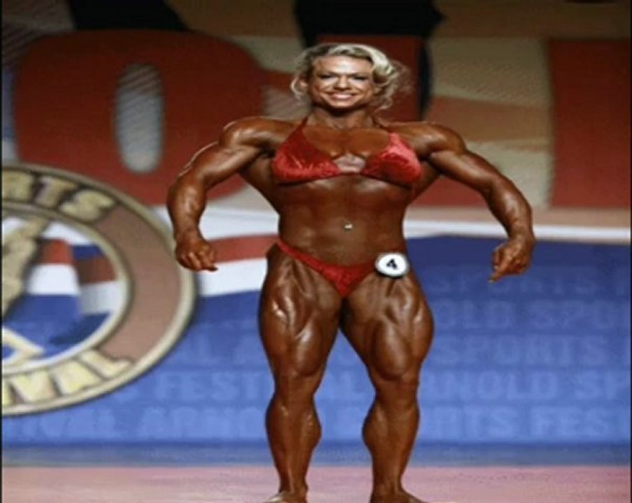 Tina Chandler 2012 IFBB Arnold Classic - Prejudging