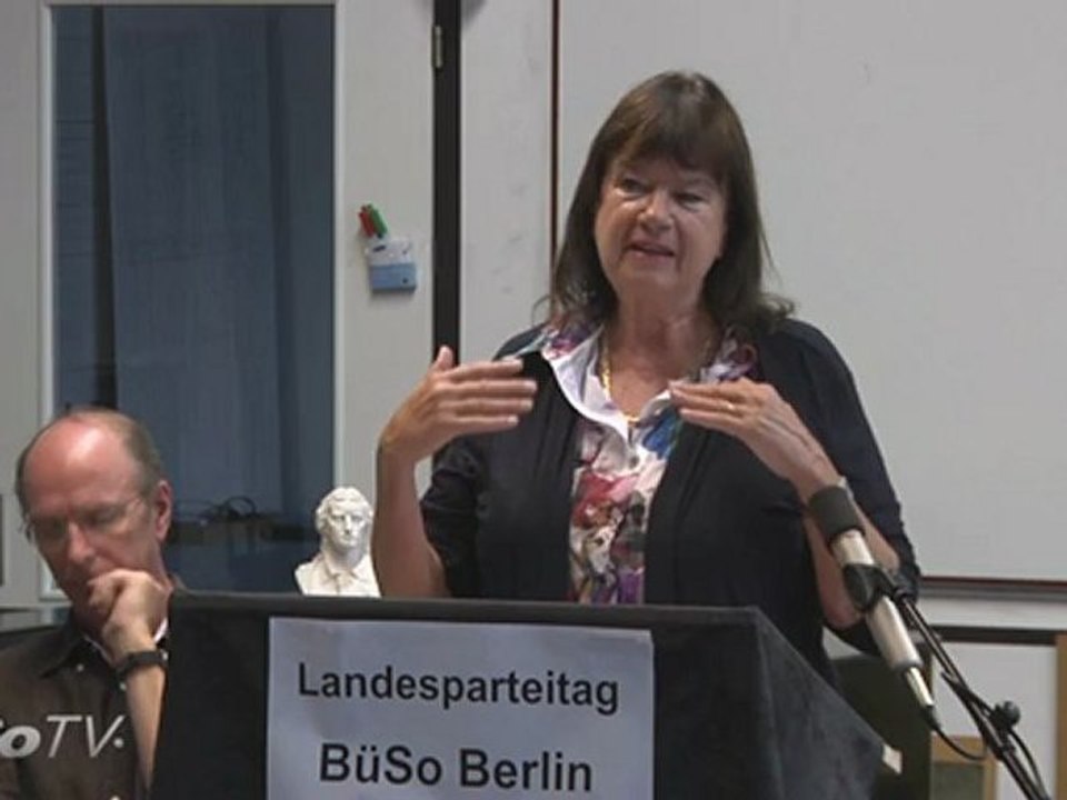 Helga Zepp-LaRouche: Rede beim Berliner Landesparteitag