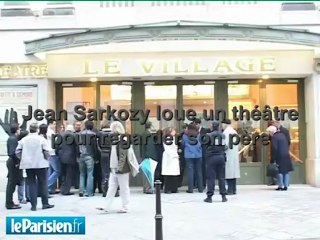 A Neuilly, Jean Sarkozy loue un théâtre pour regarder son père