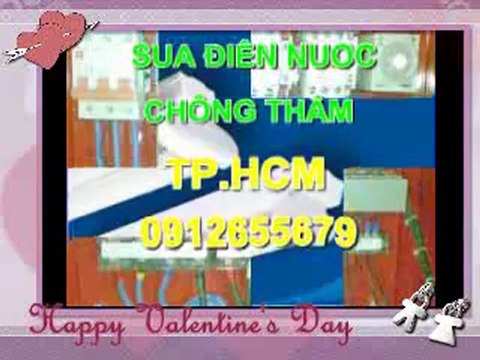 CHỮA SỬA ĐIỆN NUOC TAI TPHCM 0912655679