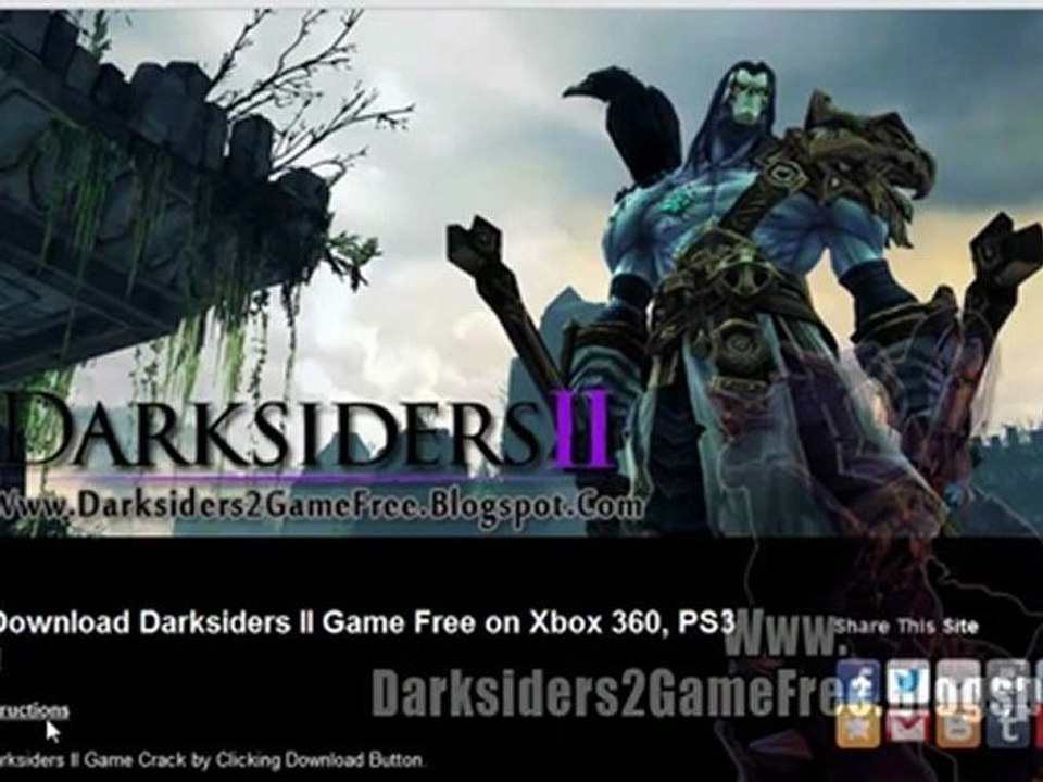 Darksiders 2 Game Crack + Free Download Tutorial