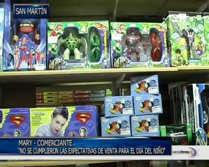 Pocas ventas para el Día del Niño