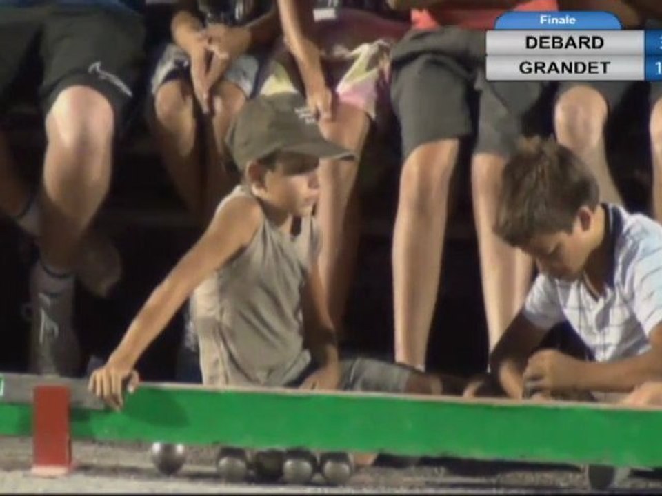 Pétanque. Finale du Mondial de Millau triplette 2012