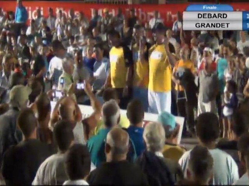 Pétanque. Finale du Mondial de Millau triplette 2012 FIN