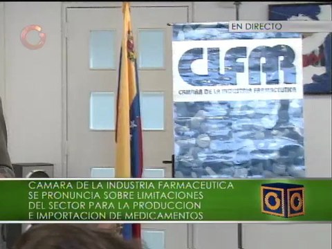 Cámara de la Industria Farmacéutica denuncia que habrá fallas en acceso a medicamentos prioritarios