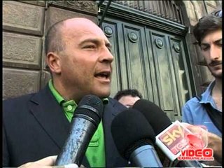 Napoli - Alfonso Papa al carcere (14.08.12)