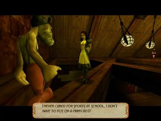 American McGee's ALICE cutscenes 02 - Fortress of Doors