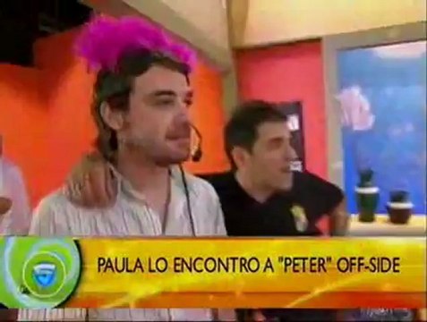 Paula Chaves sorprendió a Pedro Alfonso